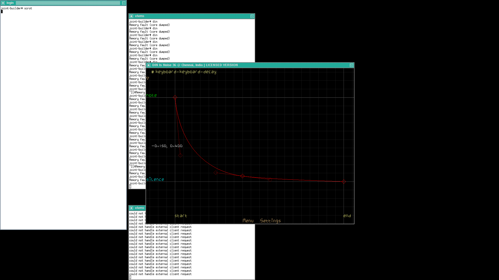 DIN crashing in NetBSD