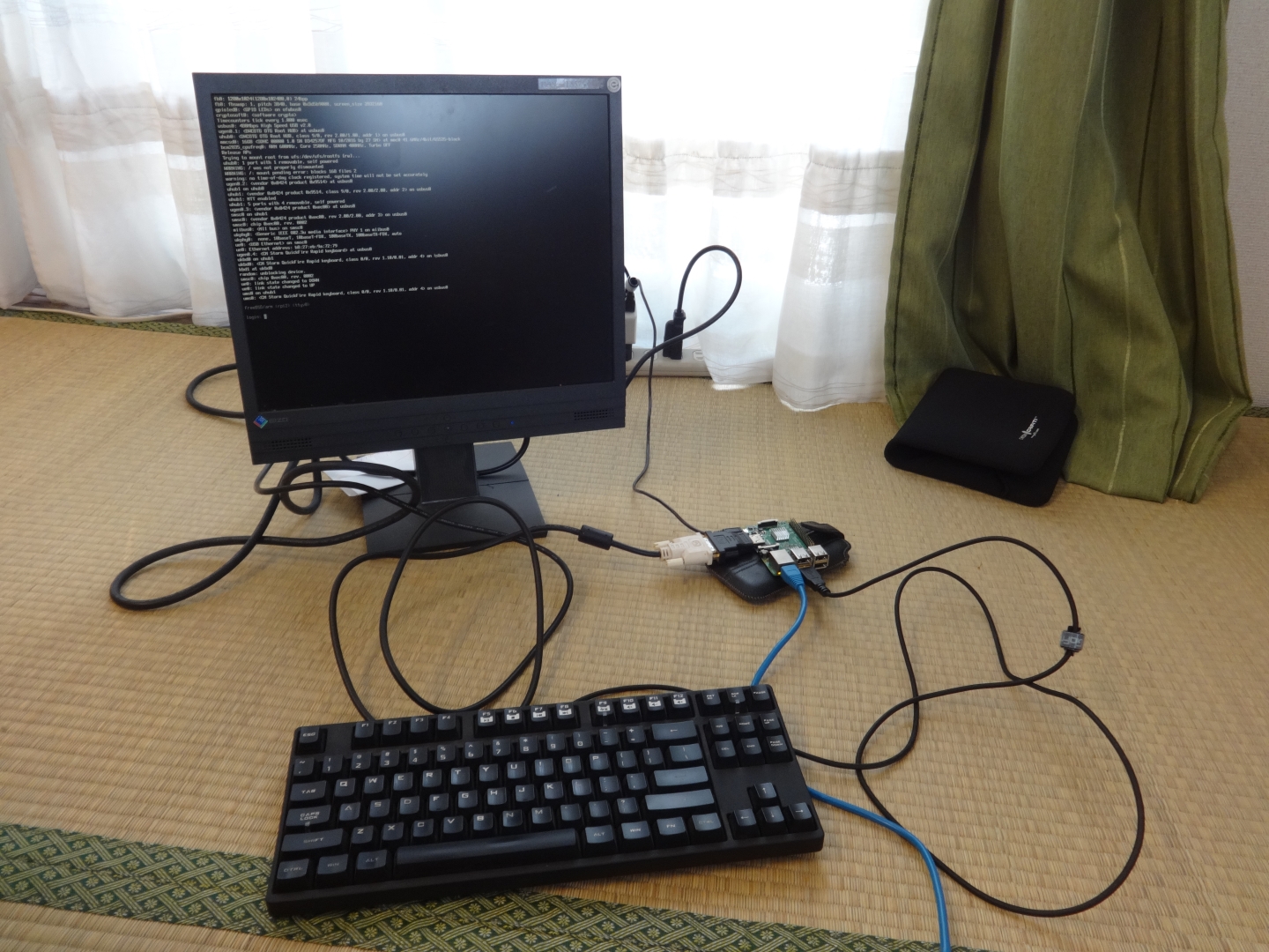 Tod's RPi2 in action